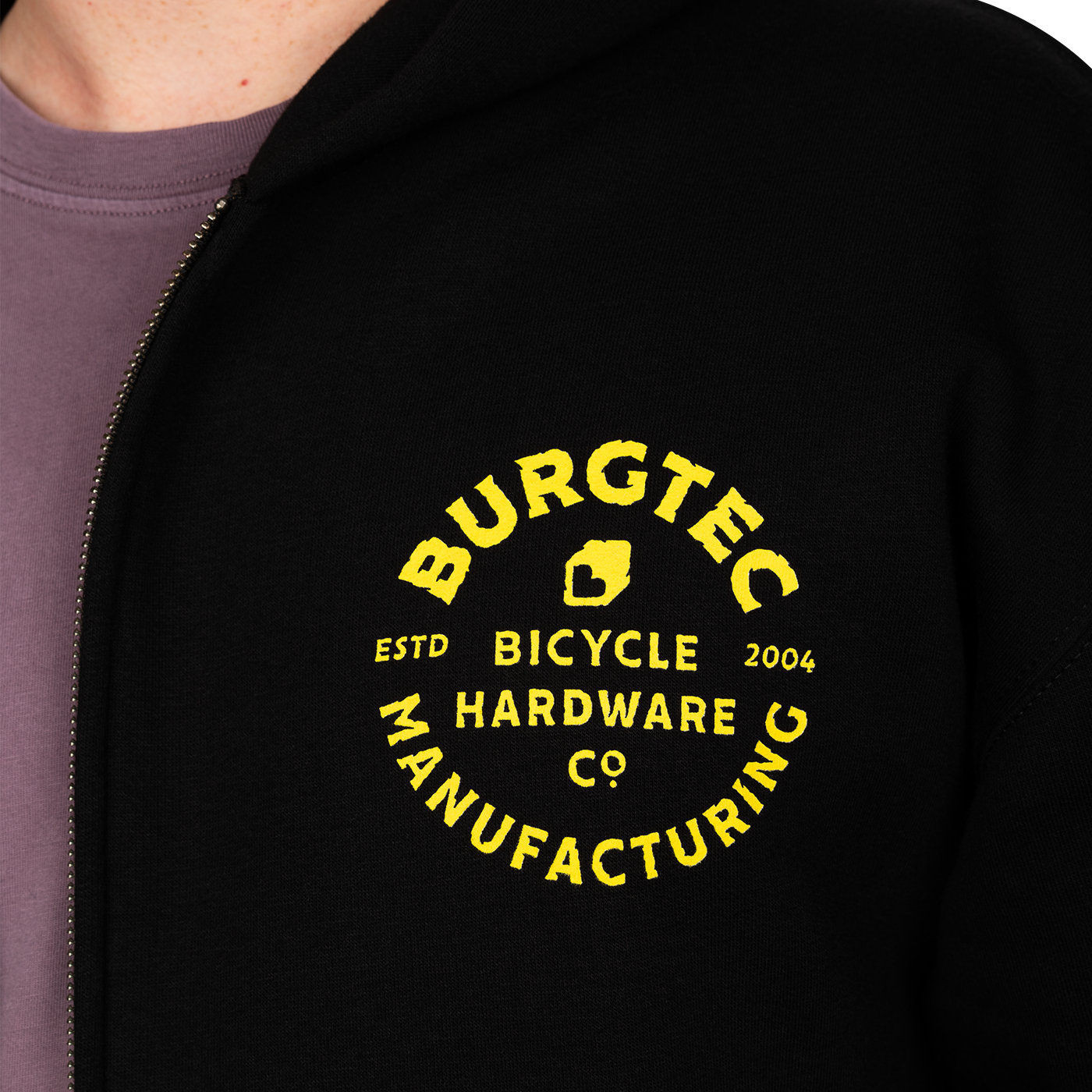 Burgtec Stamp Zip Hoodie