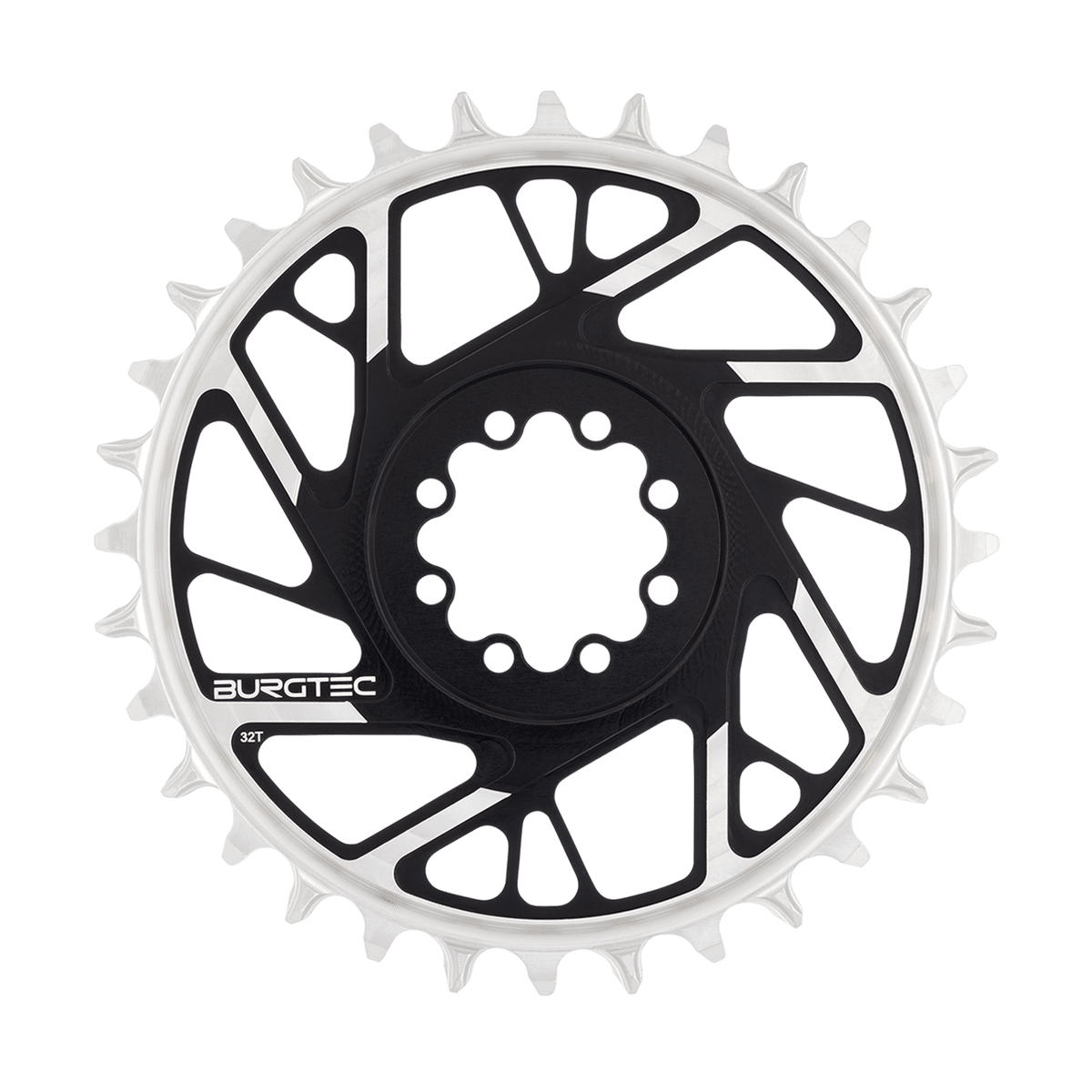 Burgtec 3mm Offset Thick Thin Chainring for SRAM 8-Bolt