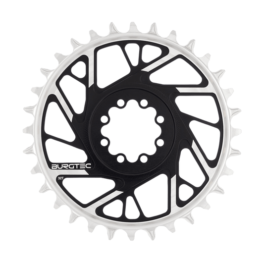 Burgtec 3mm Offset Thick Thin Chainring for SRAM 8-Bolt