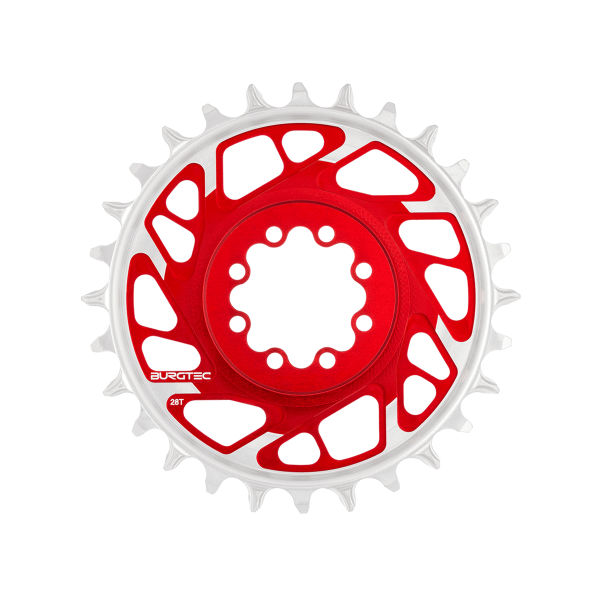 Burgtec 3mm Offset Thick Thin Chainring for SRAM 8-Bolt