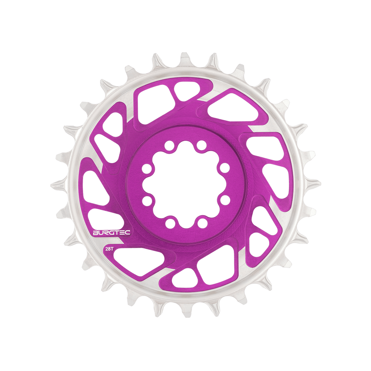 Burgtec 3mm Offset Thick Thin Chainring for SRAM 8-Bolt