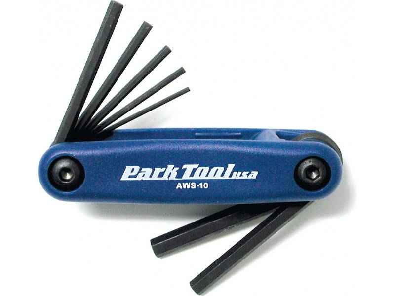 Park Tool AWS-10 - Fold-Up Hex Wrench Set