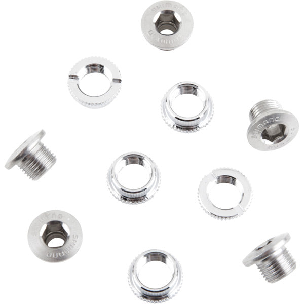 Shimano Dura-Ace Track FC-7710 Dura Ace Track chainring bolts M8 x 6 mm (set of 5)