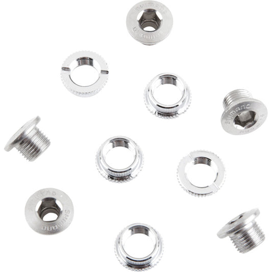 Shimano Dura-Ace Track FC-7710 Dura Ace Track chainring bolts M8 x 6 mm (set of 5)