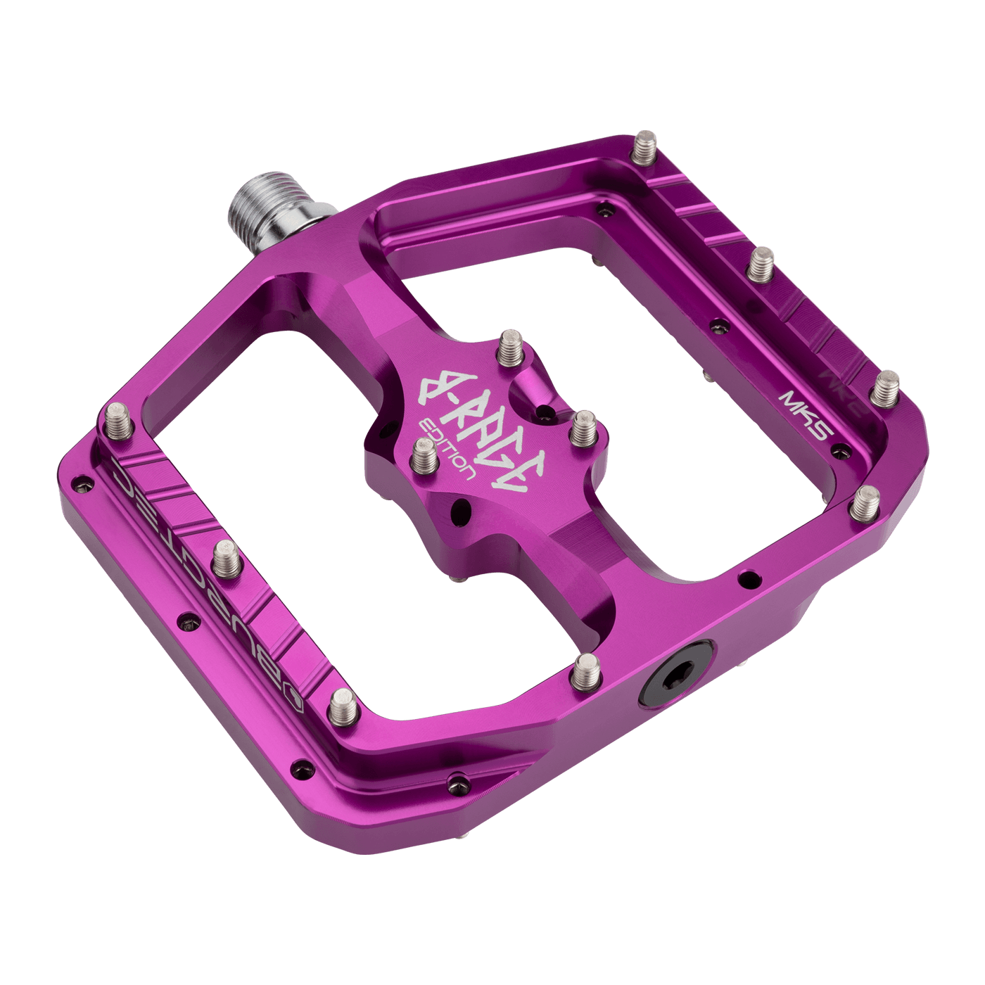 Burgtec Penthouse Flat MK5 B-Rage Edition Pedals — view 16
