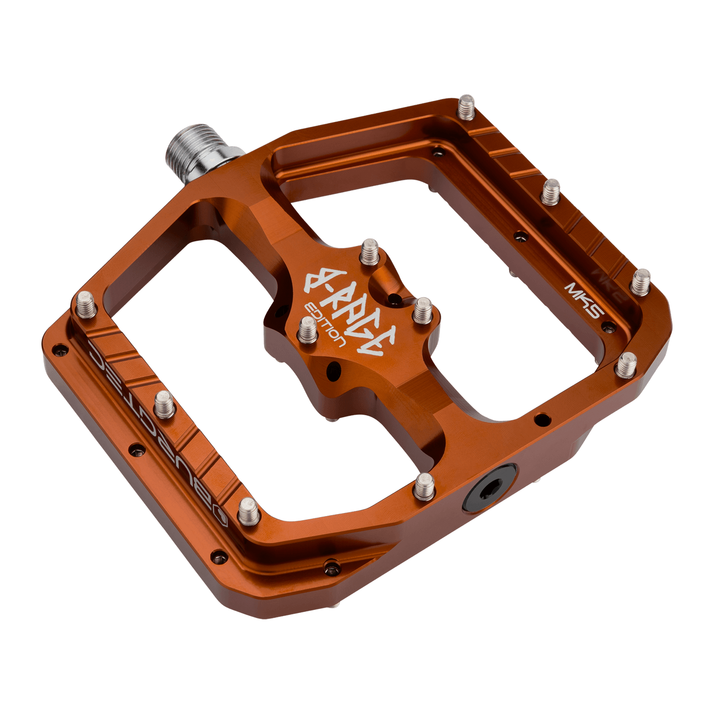 Burgtec Penthouse Flat MK5 B-Rage Edition Pedals — view 13