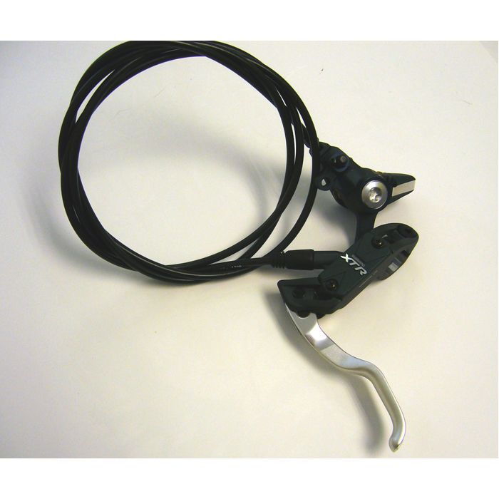 M975 XTR bled disc brake lever and IS mount calliper - rear