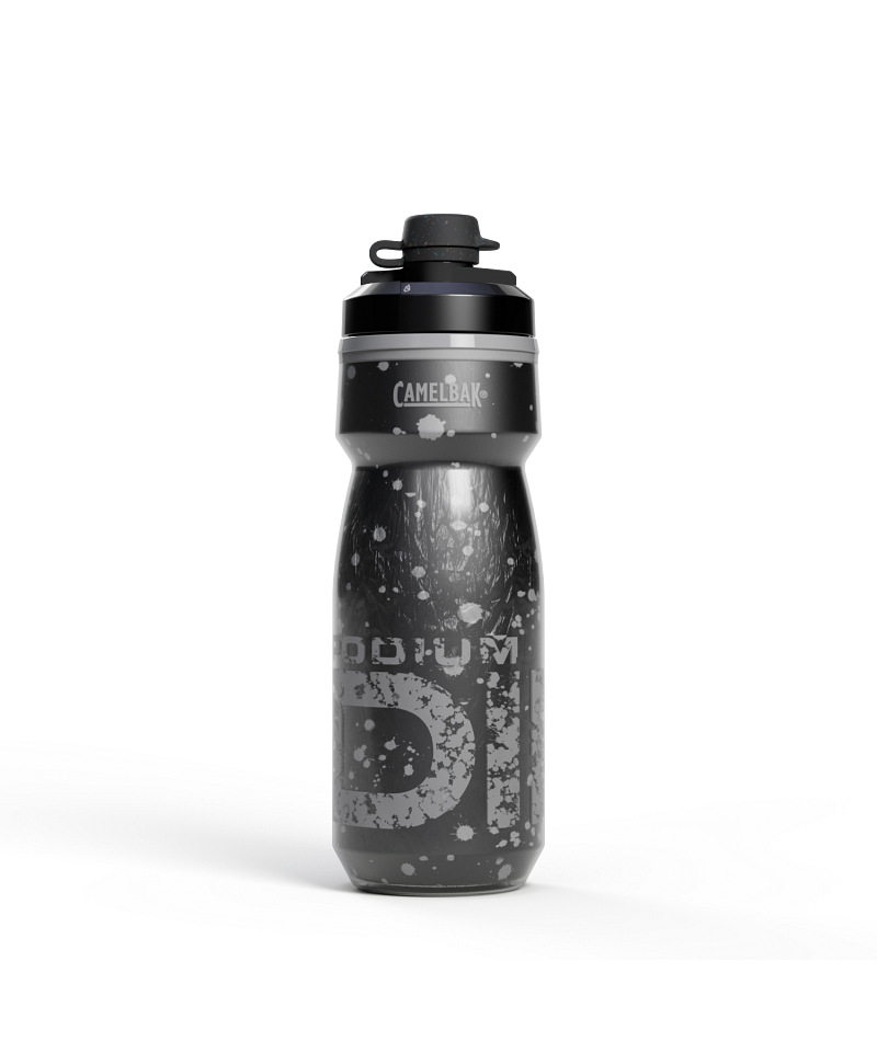 CamelBak Podium Dirt Series Chill Insulated Bottle 600ml 2025: ASPHALT