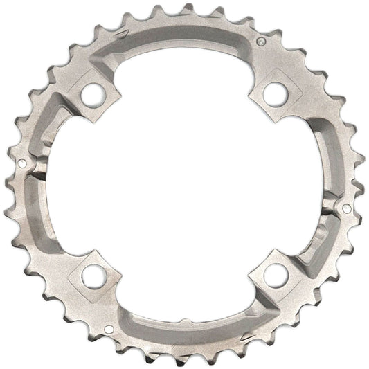 Shimano Deore FC-M532 Deore 10 speed triple middle chainring 36T silver