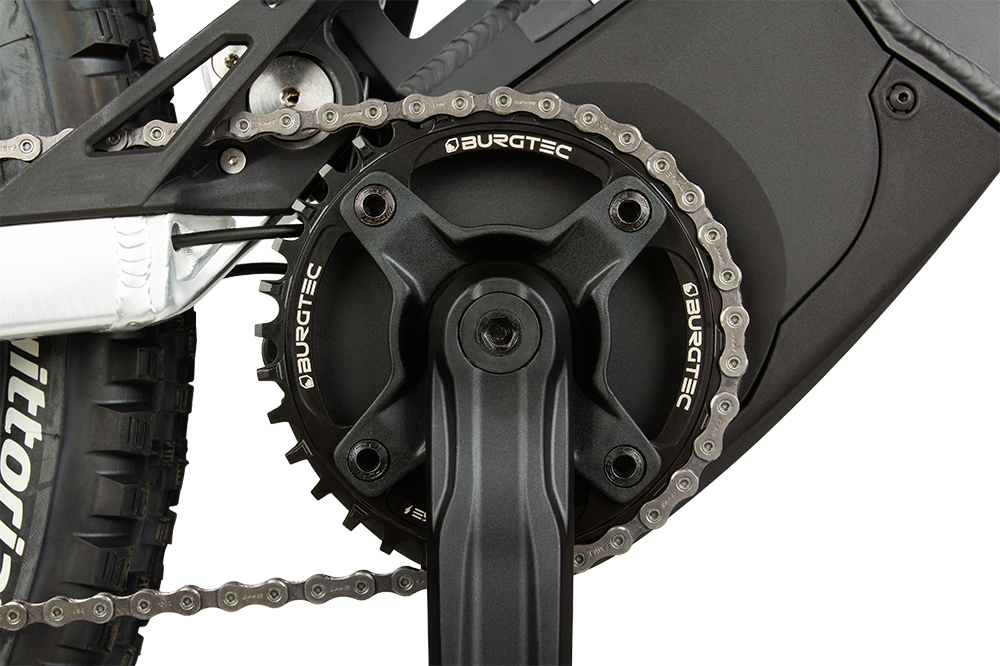 Burgtec 104mm BCD E-Bike Steel Thick Thin Chainring