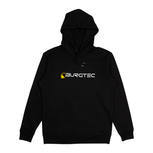 Burgtec Black Logo Hoodie — view 4