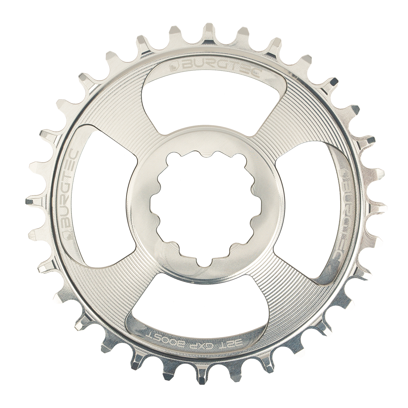 Burgtec 3mm Offset Thick Thin Chainring for SRAM 3-Bolt