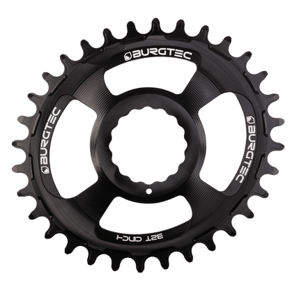 Burgtec Oval 3mm Offset Thick Thin Chainring for Race Face Cinch