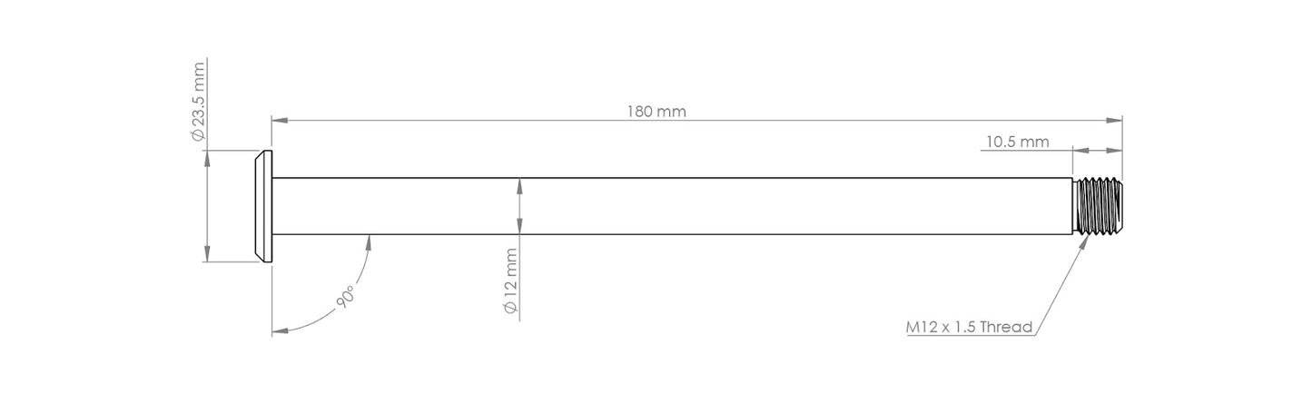 Burgtec Evil 180mm SuperBoost+ Rear Axle
