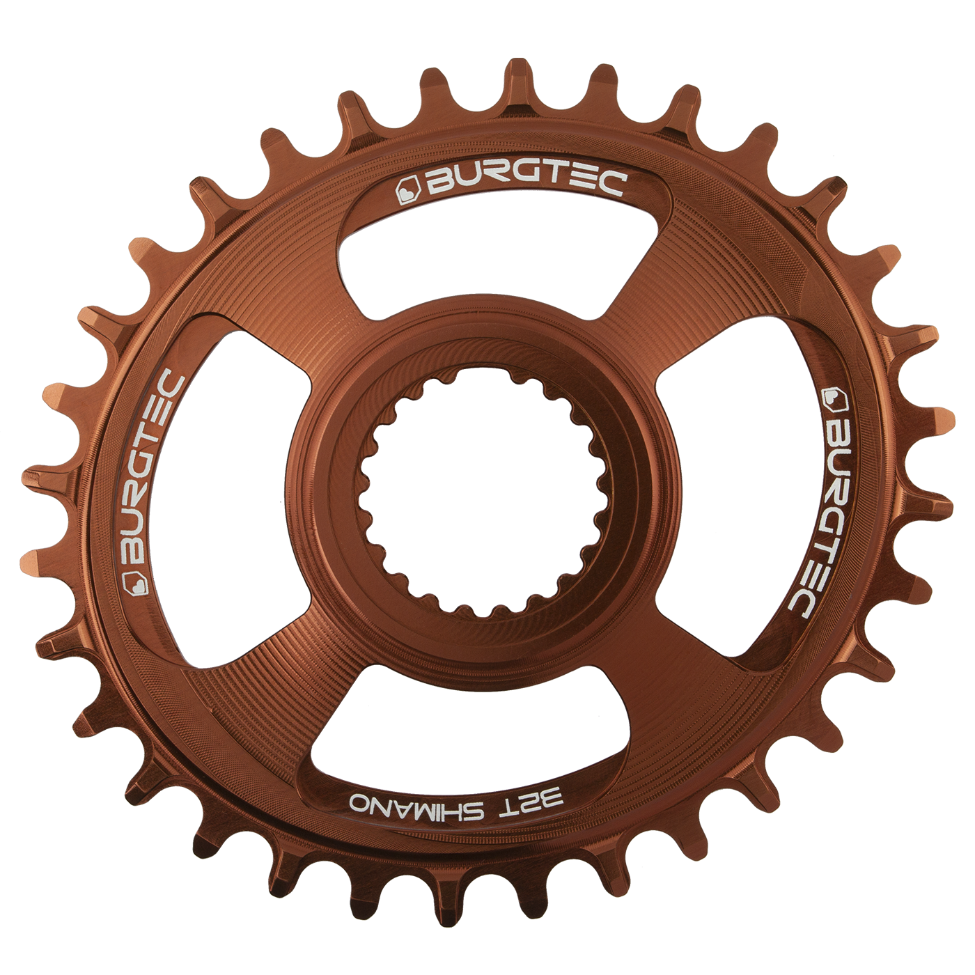 Burgtec Oval Thick Thin Chainring for Shimano Direct Mount — view 5