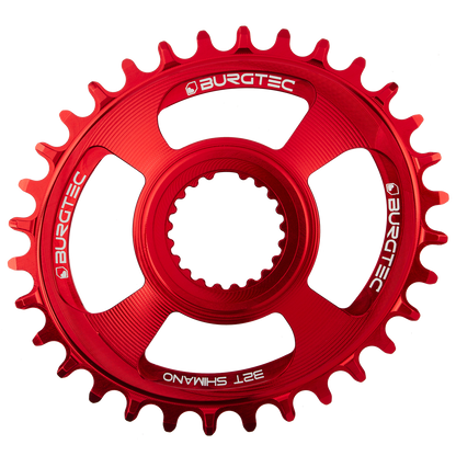 Burgtec Oval Thick Thin Chainring for Shimano Direct Mount — view 2