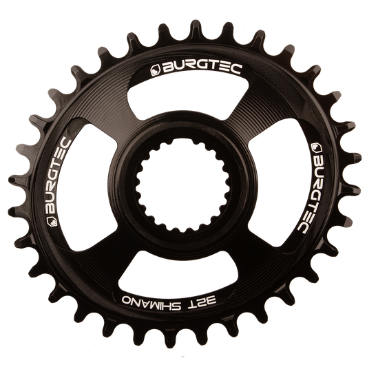 Burgtec Oval Thick Thin Chainring for Shimano Direct Mount