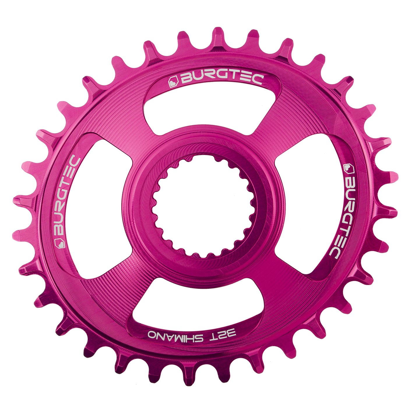 Burgtec Oval Thick Thin Chainring for Shimano Direct Mount — view 9