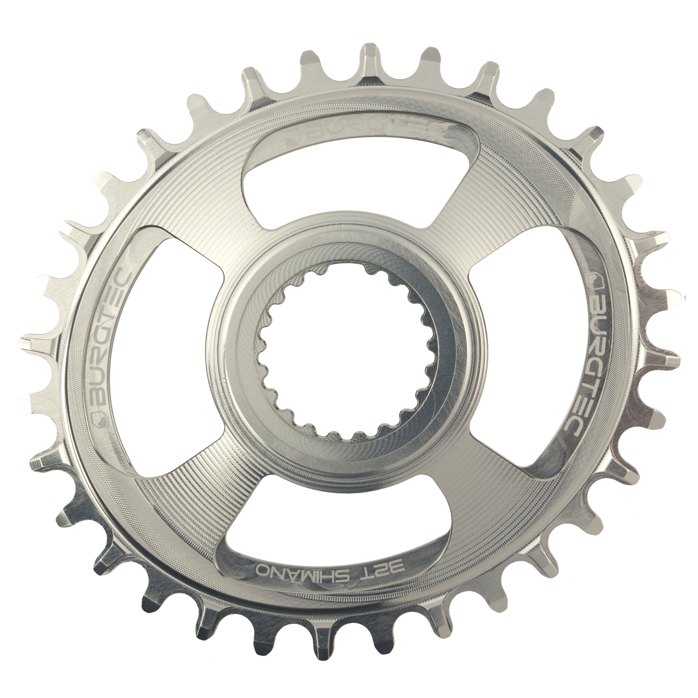 Burgtec Oval Thick Thin Chainring for Shimano Direct Mount — view 7