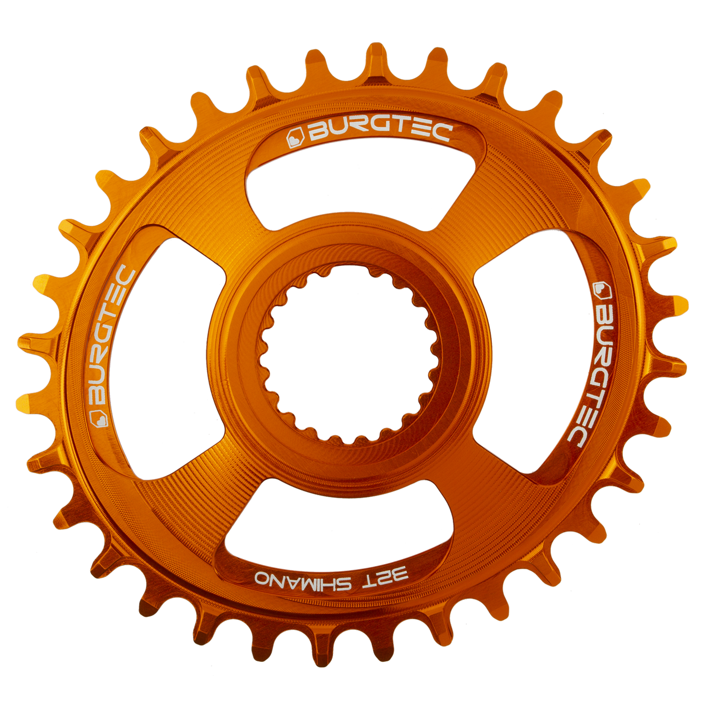 Burgtec Oval Thick Thin Chainring for Shimano Direct Mount — view 6