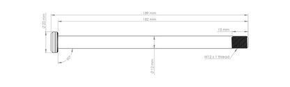 Burgtec Santa Cruz V10 182mm Rear Axle