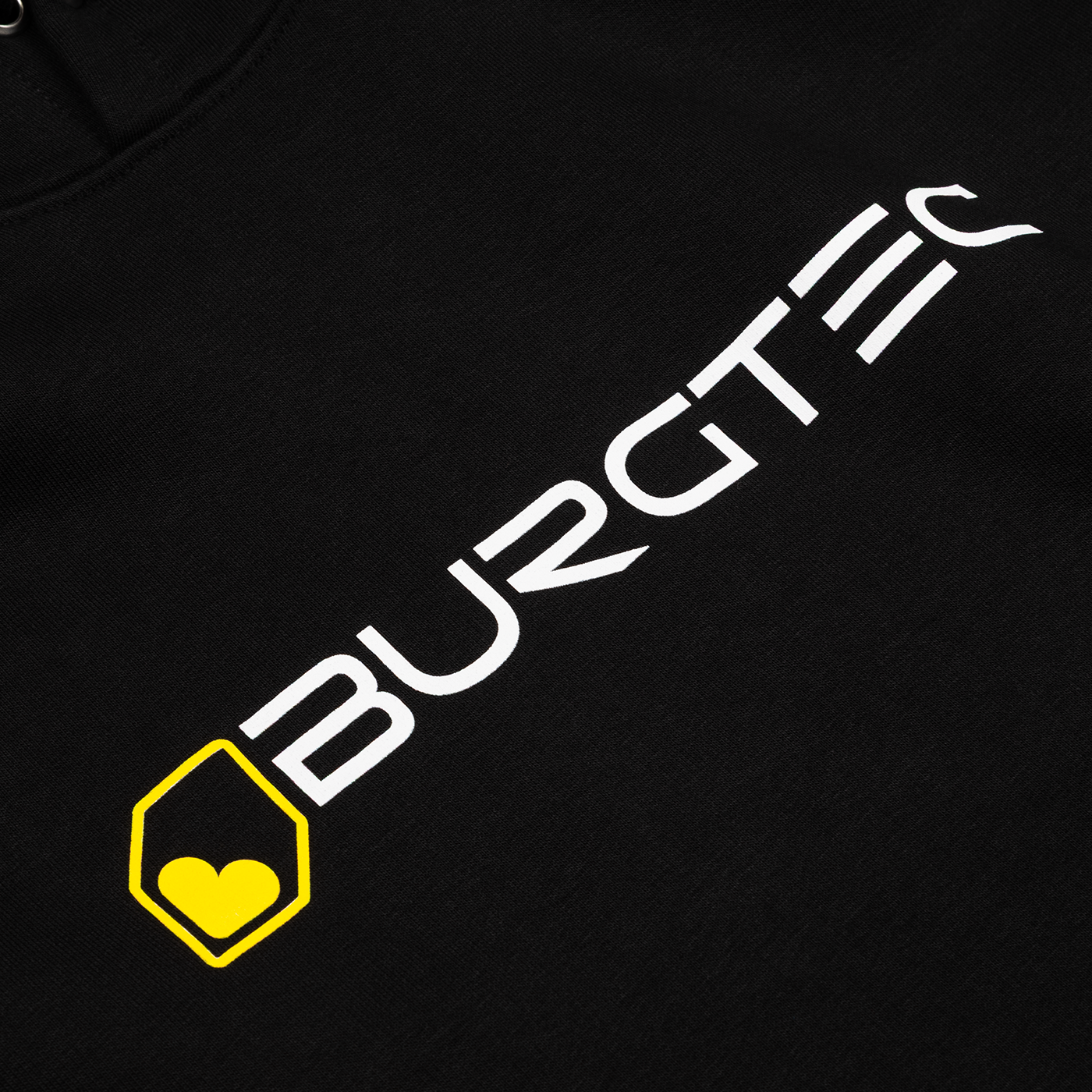 Burgtec Black Logo Hoodie