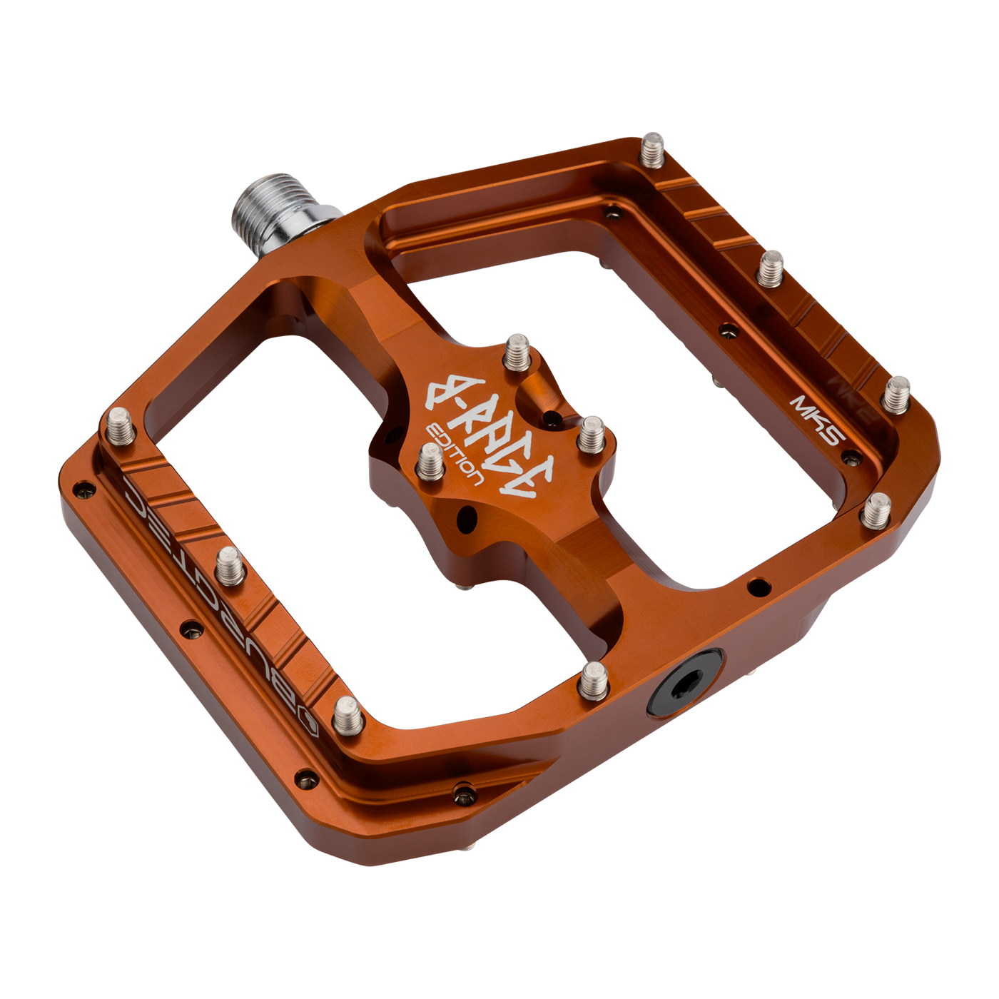 Burgtec Penthouse Flat MK5 B-Rage Edition Pedals — view 5