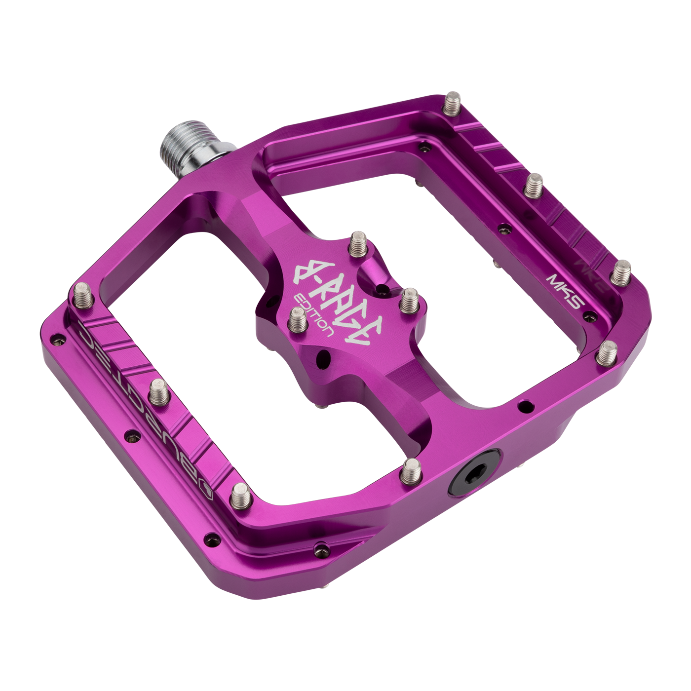 Burgtec Penthouse Flat MK5 B-Rage Edition Pedals — view 4