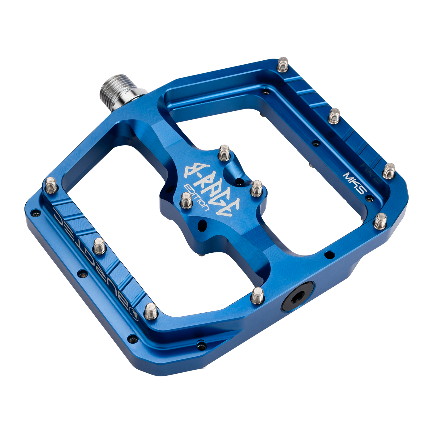 Burgtec Penthouse Flat MK5 B-Rage Edition Pedals — view 3