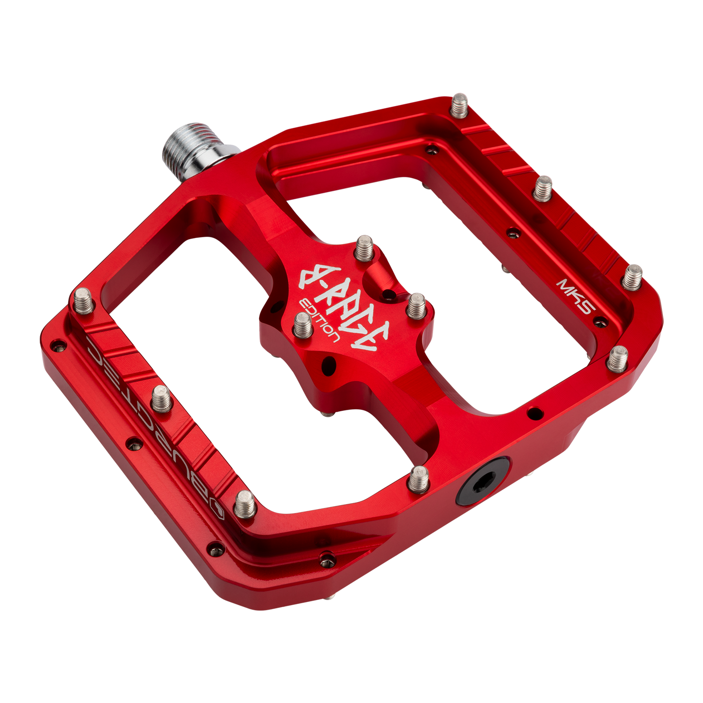 Burgtec Penthouse Flat MK5 B-Rage Edition Pedals — view 2