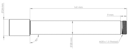 Burgtec Öhlins DH38 Fork Axle