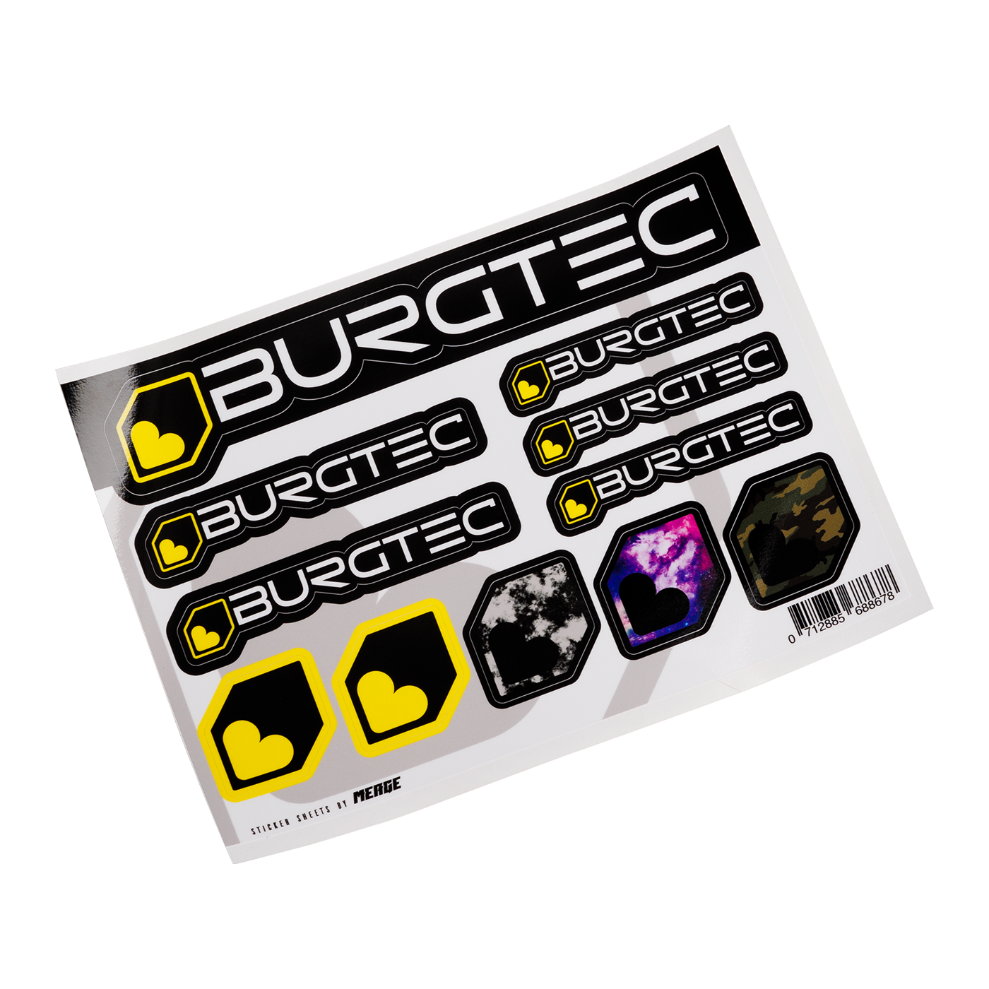 Burgtec Sticker Sheet