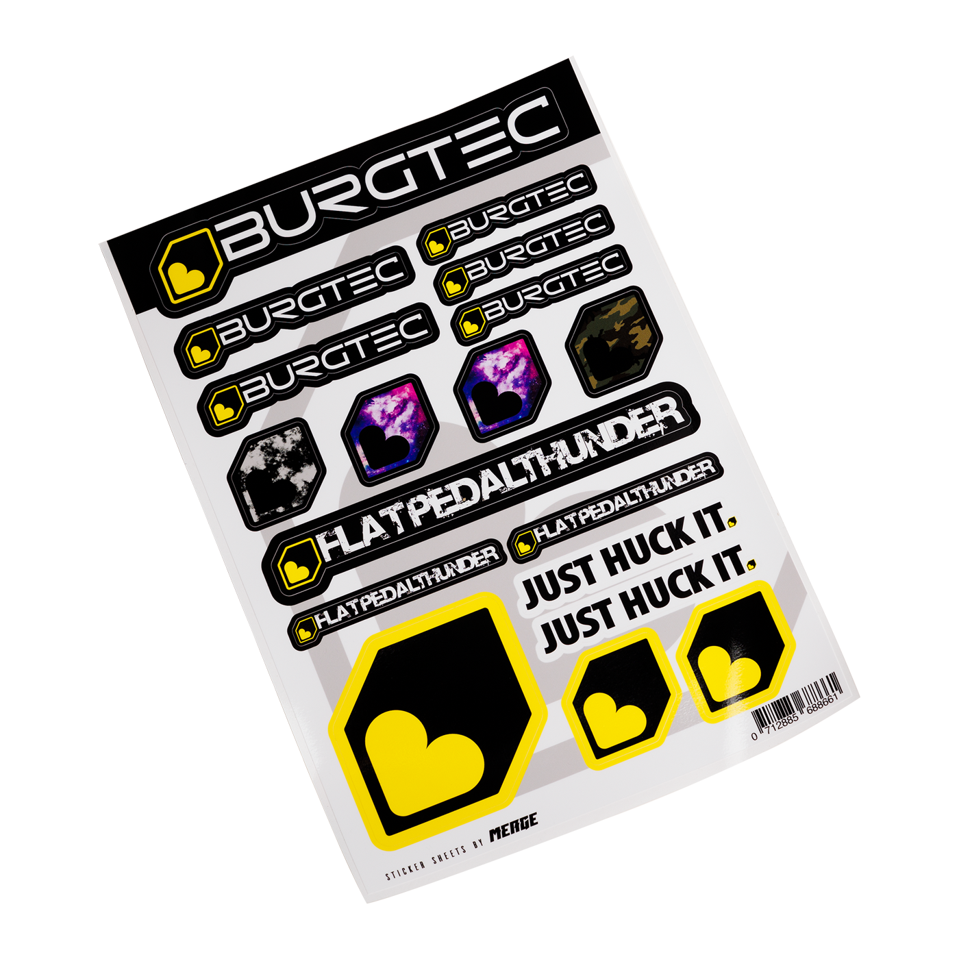Burgtec Sticker Sheet