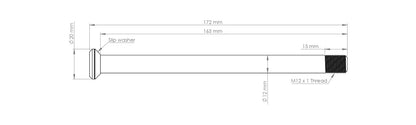 Burgtec Specialized 172mm Rear Axle