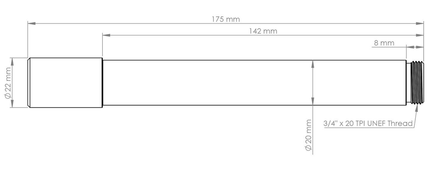 Burgtec Fox 40 Fork Axle