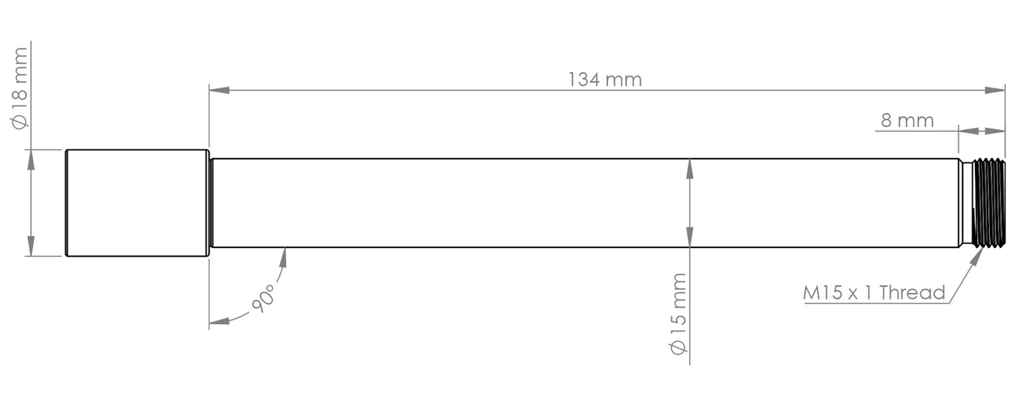 Burgtec Öhlins Boost Fork Axle