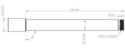 Burgtec Öhlins Boost Fork Axle
