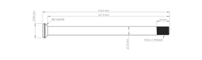 Burgtec Specialized 174.5mm Rear Axle
