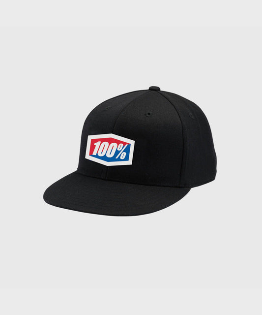 100% J-FIT Flexfit Hat L/XL / Black