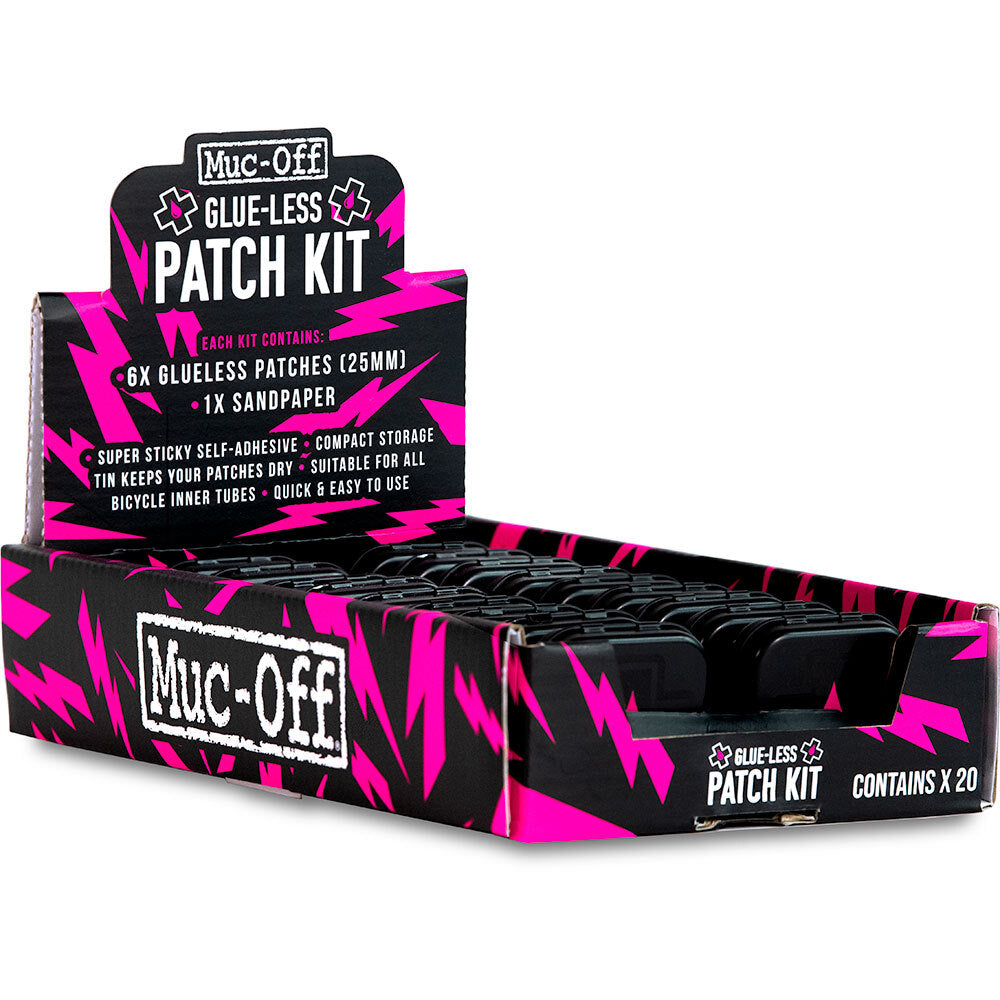 Muc-Off Glueless Patch Kit SRT of 20pcs (rrp £4.99 each)