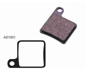 Ashima Giant Mph 2001-2005 Semi-metal Disc Brake Pad