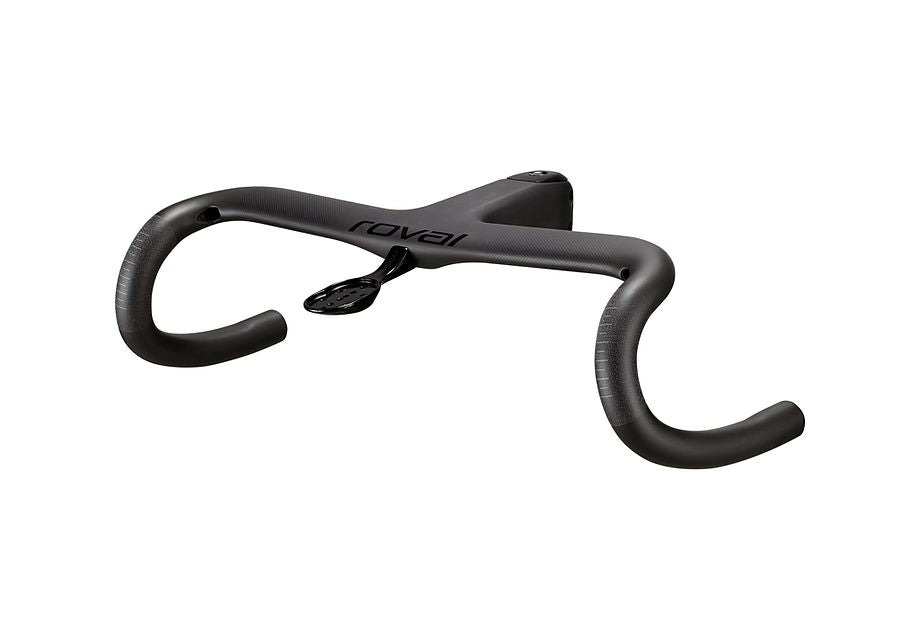 Roval Terra Carbon Cockpit  2027 110mm x 400mm 12 Flare - Satin Carbon/Gloss Black