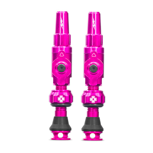 Muc-Off Tubeless Valves Big Bore Lite Small - Pink