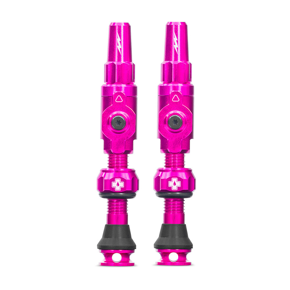 Muc-Off Tubeless Valves Big Bore Lite Medium - Pink