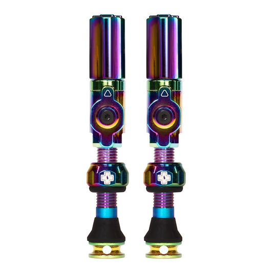 Muc-Off Tubeless Valves Big Bore Hybrid Medium - Iridescent