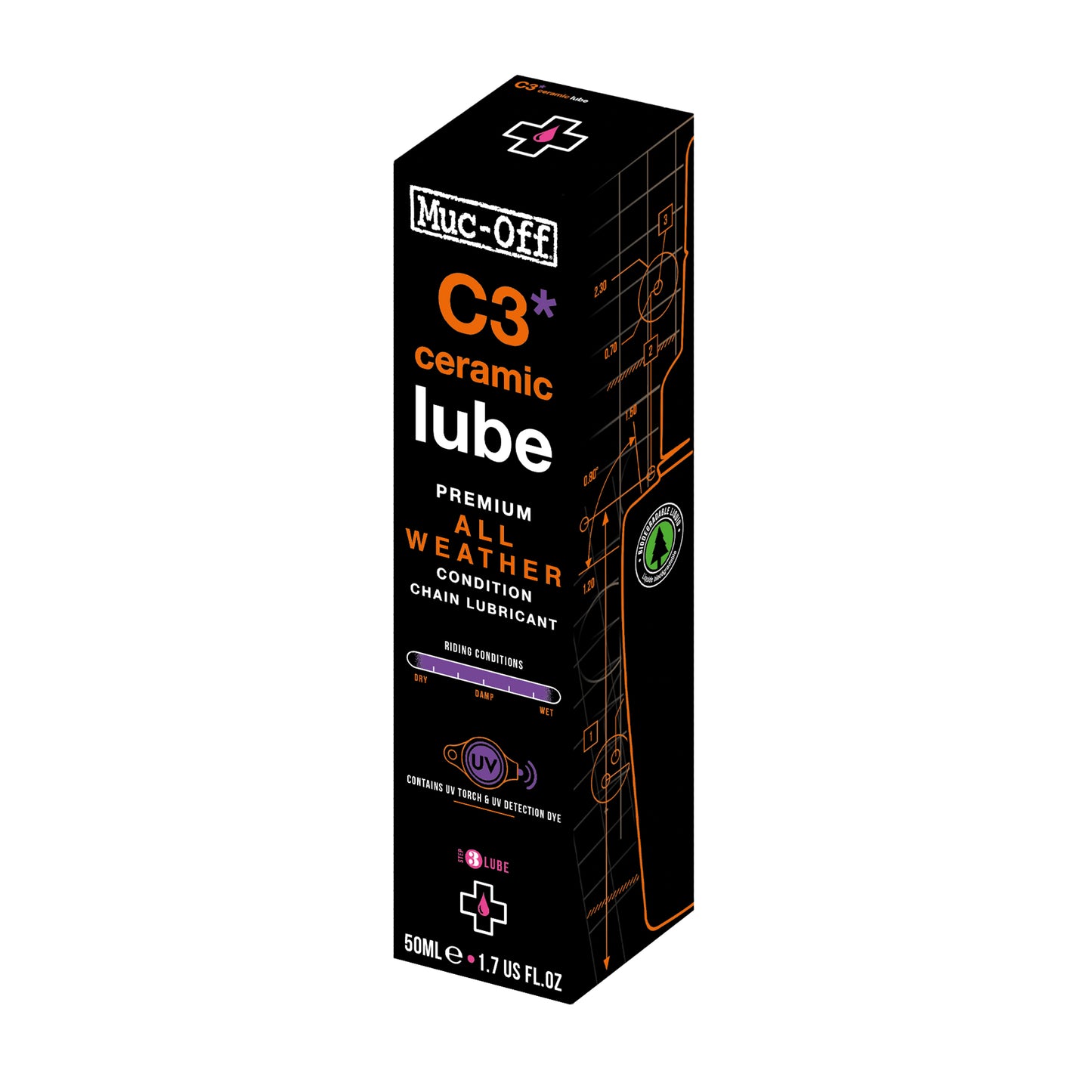 Muc-Off C3 All Weather Ceramic Lube 50ml