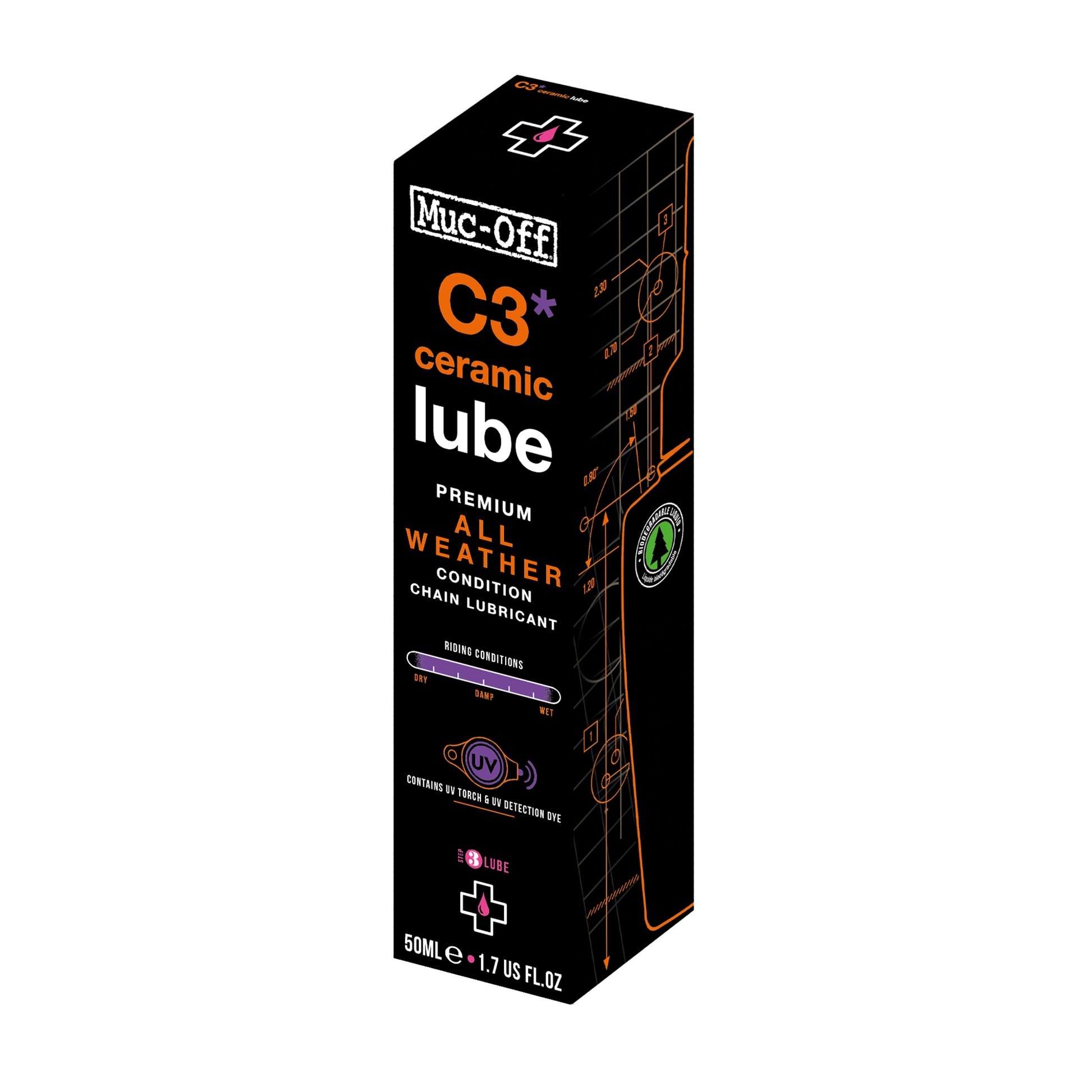 Muc-Off C3 All Weather Ceramic Lube 50ml