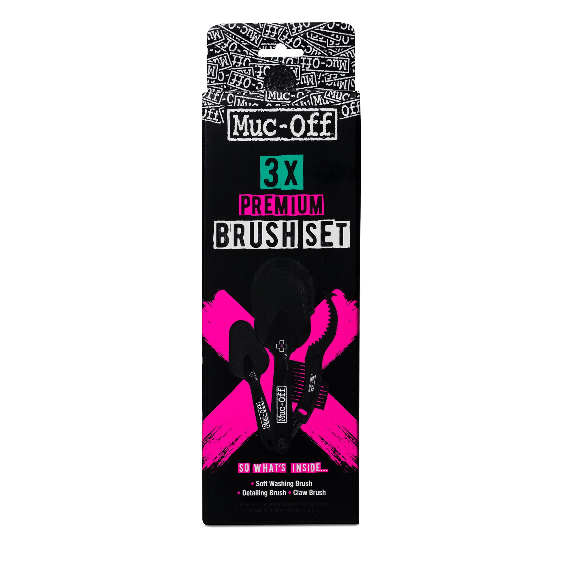 Muc-Off 3 x Brush Set