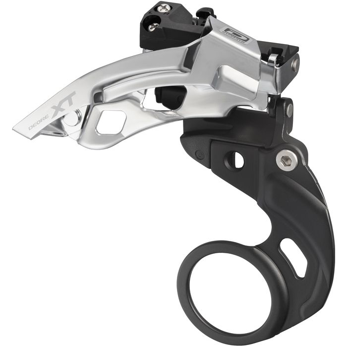 FD-M780 XT 10-speed triple front derailleur, E-type, dual-pull