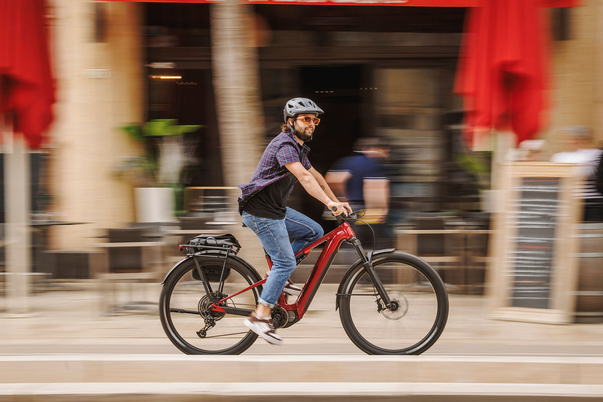 Merida eOne-Forty 675 EQ - Dark Red/Black - MY25 Electric Bike